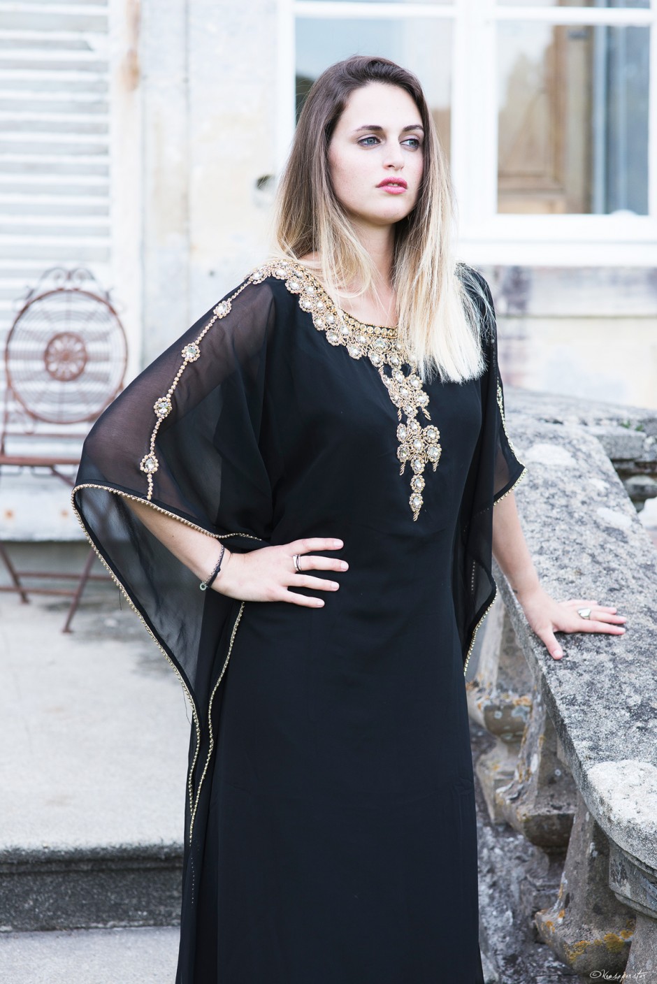 Robe de Dubaï modèle Dahlia